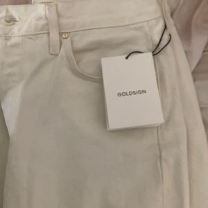 Brand new Goldsign jeans size 30